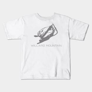 Willard Mountain Resort 3D Kids T-Shirt
